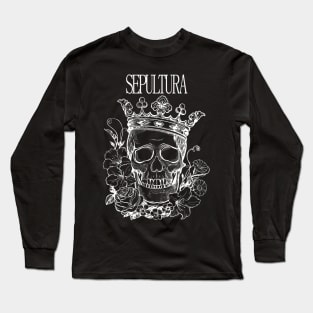 Sepultura skull Long Sleeve T-Shirt